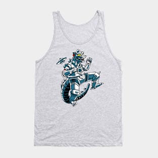 ufo steel ruler Tank Top